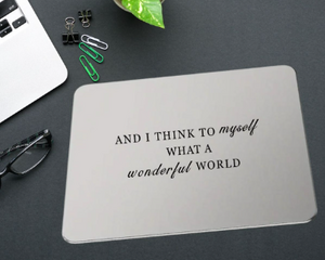 Custom Metal Mouse Pad